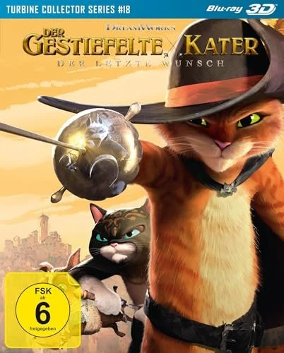 Der gestiefelte Kater: Der letzte Wunsch (3D) (Special Editions) (Blu-ray)
