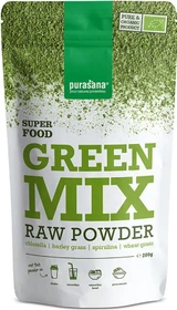 Purasana Green Mix Raw Powder, 200g