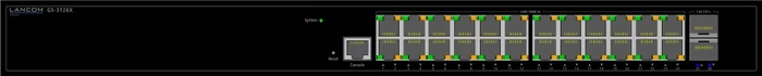 Lancom GS-3126 Rackmount Gigabit Managed Switch, 24x RJ-45, 2x SFP+