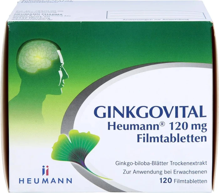 Ginkgovital 120mg Heumann Filmtabletten, 120 Stück