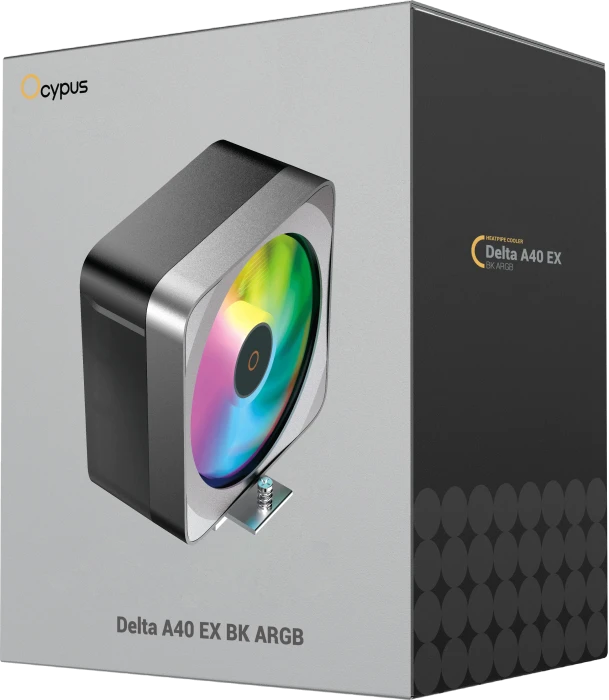 Ocypus Delta A40 EX BK ARGB, schwarz