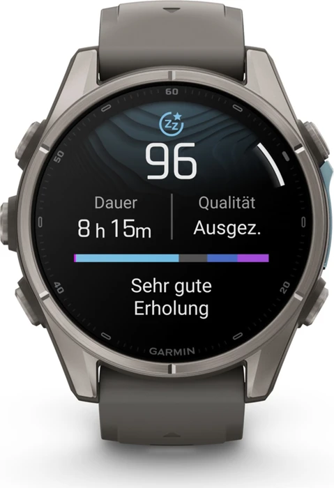 Garmin Fenix 9 43mm titanium/pebble grey