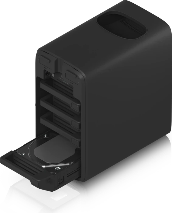 Ubiquiti UNAS 4 schwarz, 4GB RAM, 1x RJ-45 2.5GBase-T, 1x USB-C 3.0