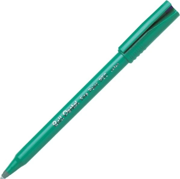 Pentel Ball Fine Point R50 0.4mm grün Tintenroller (Mine)