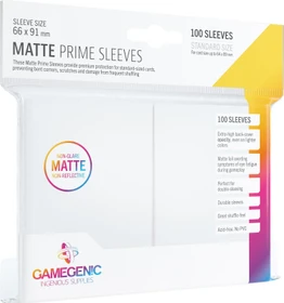 Gamegenic Matte Prime Sleeves weiß, 100 Stück