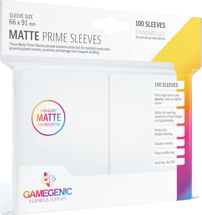 Gamegenic Matte Prime Sleeves