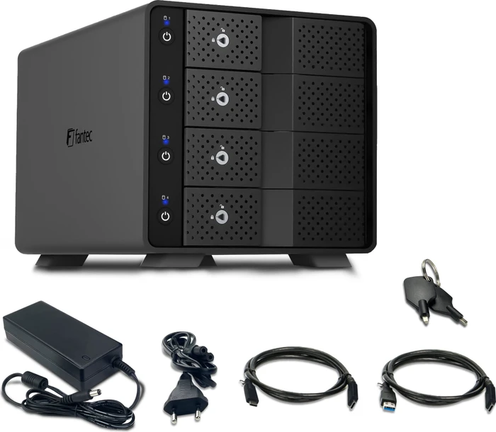 Fantec MB-X4U31, 3.5", USB-C 3.1