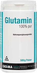 Endima Glutamin 100% Pur Pulver, 500g