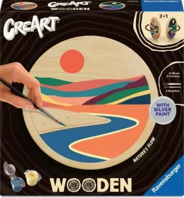 Ravensburger Malen nach Zahlen CreArt Wooden Fluss der Natur