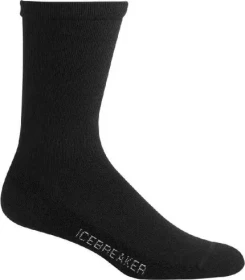 Icebreaker Lifestyle Light Crew Socken schwarz (Damen)