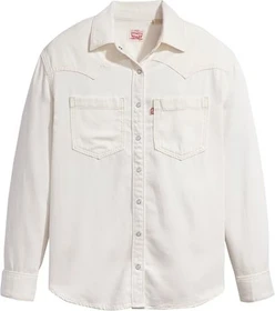 Levi's Teodora Western Hemd langarm ecru crew (Damen)