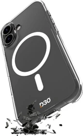 Puro Impact Clear D3O Bio Cover für Apple iPhone 17