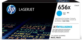 HP Toner 656X cyan