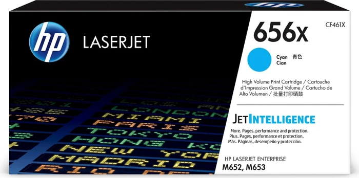 HP Toner 656X cyan