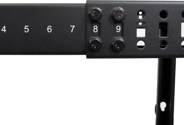StarTech 4POSTRACK12U Universalgestell 12HE, mit Zubehör, 662mm tief