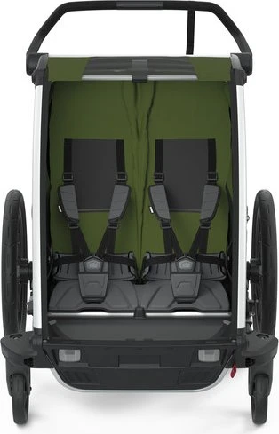 Thule Chariot Cab 2 2021 Fahrradanhänger cypress green