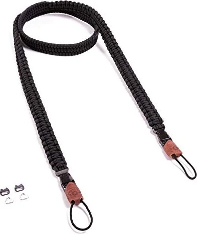 C-Rope Kameragurt Traveler aus Paracord 140cm Silent Black