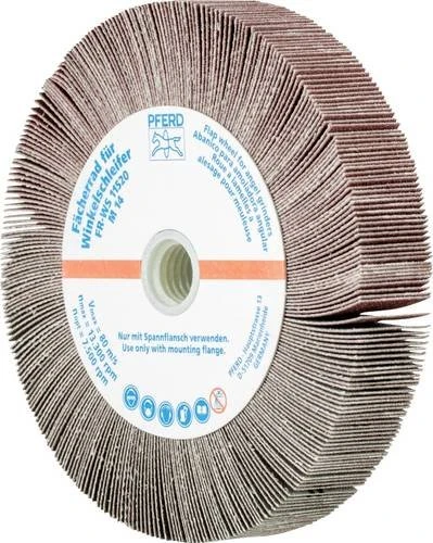 Pferd FR WS 11520 M14 A 180 Lamellenschleifwalze K180, 115x20mm, 2 Stück