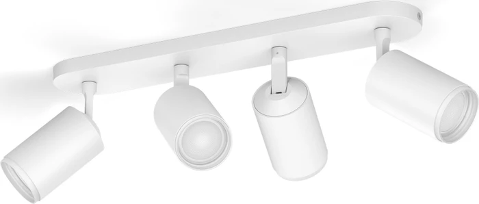 Philips Hue White and Color Ambiance Fugato Spot 4-flammig weiß