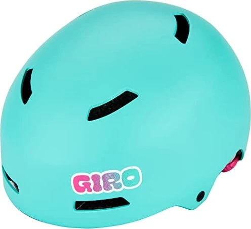 Giro Dime FS Kinderhelm matte screaming teal