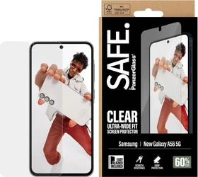 PanzerGlass Safe Screen Protector Ultra-Wide Fit with EasyAligner für Samsung Galaxy A57 5G