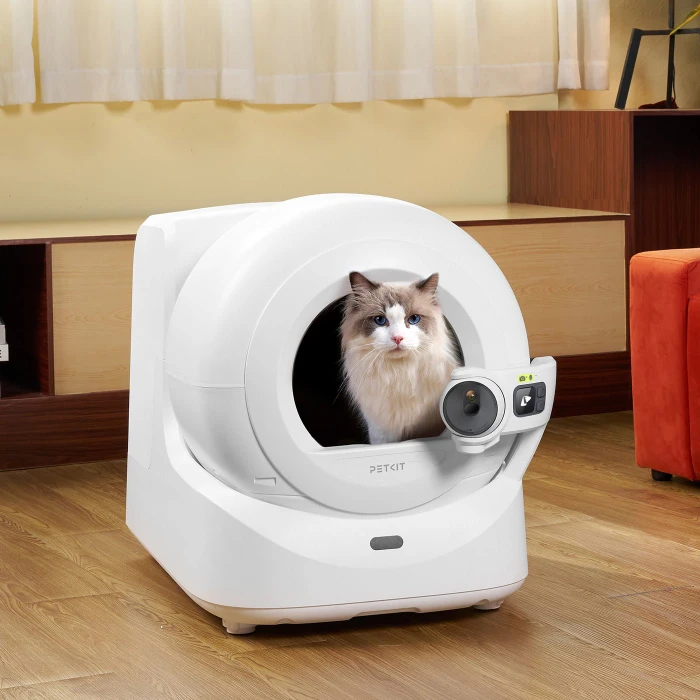 Petkit Purobot Ultra Katzentoilette, selbstreinigend, weiß, 14.6kg