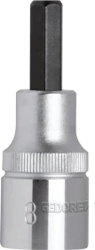 Gedore red R62551210 Innensechskant Steckschlüssel 1/2", 12x55mm