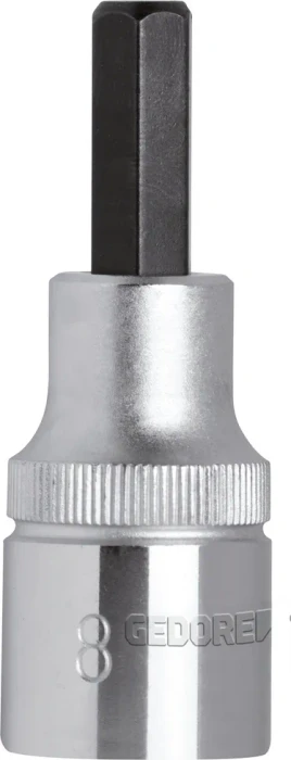 Gedore red R62551210 Innensechskant Steckschlüssel 1/2", 12x55mm