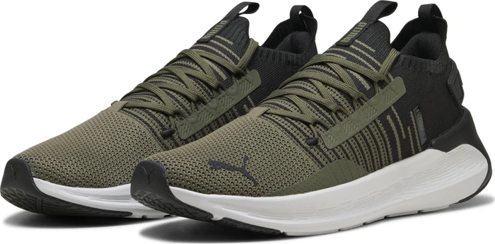 Puma Softride Symmetry Fuzion loden green/puma black/feather gray