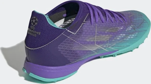 adidas X Speedflow.3 TF purple rush/silver metallic/mint rush