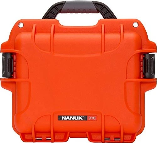 Nanuk 908 Schutzkoffer mit Schaumstoff orange