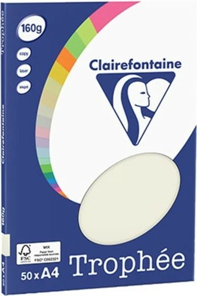 Clairefontaine Trophée A4, 160g/m², 100 Blatt