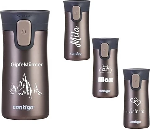 Contigo Autoseal Pinnacle Isolierbecher 300ml stainless steel