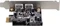SilverStone EC04-E, 2x USB-A 3.0, 1x USB 3.0 intern, PCIe 2.0 x1 Vorschaubild