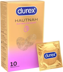 Durex Hautnah Extra Feucht,    10 Stück