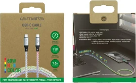4smarts USB-C Kabel RGBCord 60W 1.5m