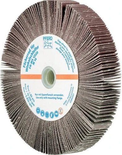 Pferd FR WS 12520 M14 A 320 Lamellenschleifwalze K320, 125x20mm, 2 Stück