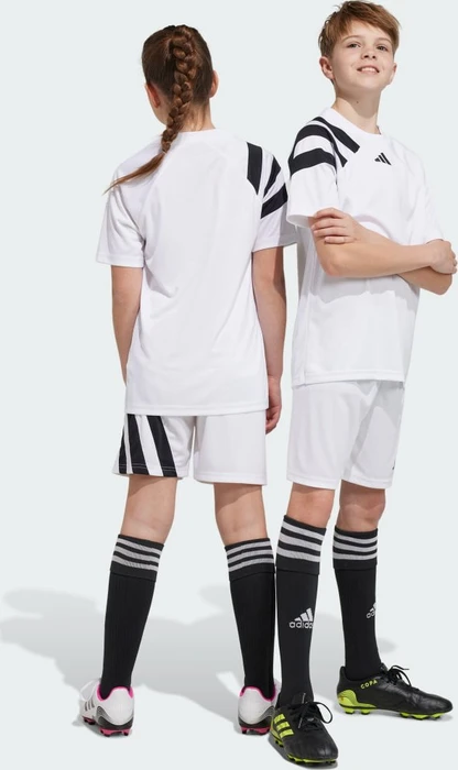adidas Fortore 23 Trikot kurzarm weiß/schwarz (Junior)