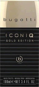 Bugatti Iconiq Gold Eau de Toilette, 100ml