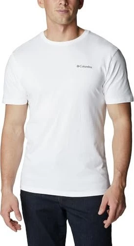 Columbia Barton Springs Graphic T-Shirt kurzarm weiß (Herren)