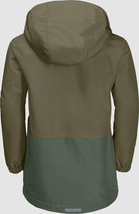Jack Wolfskin Snowy Days Funktionsjacke burnt olive (Junior)