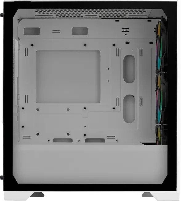 Cooler Master Elite 301 White, weiß, Glasfenster