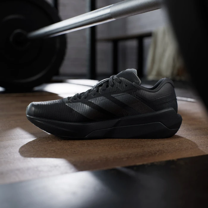 adidas Adizero Dropset Pro core black/iron metallic (Damen)