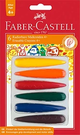 Faber-Castell Malkreide Finger, 6 Farben