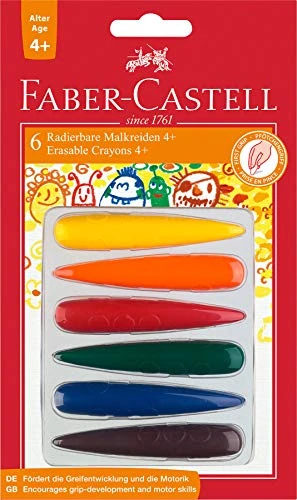 Faber-Castell Malkreide Finger, 6 Farben