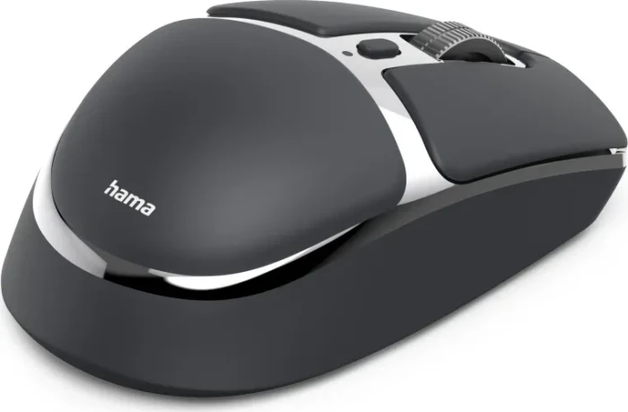 Hama WM-800 Ergonomic Wireless Multi-Device Mouse schwarz, USB/Bluetooth