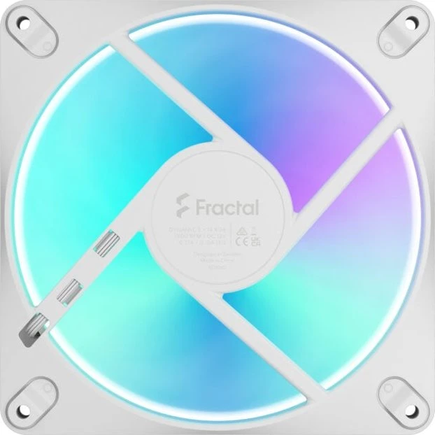 Fractal Design Dynamic 3 RGB White, weiß, 140mm
