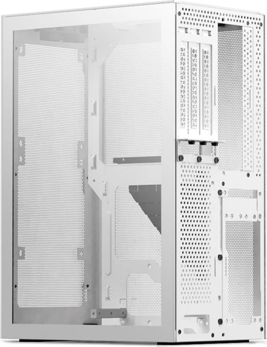 SSUPD Meshlicious, weiß, Glasfenster, Mini-ITX