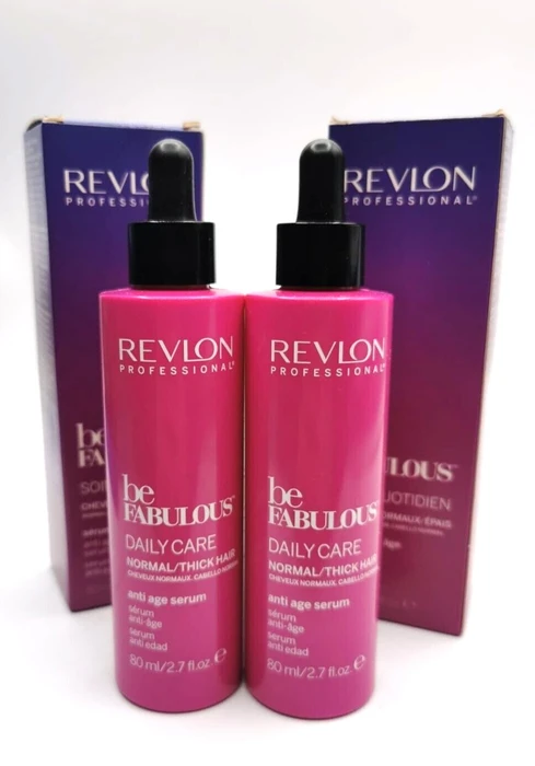 Revlon Be Fabulous Daily Care Normal/Thick Hair Anti Age Serum, 80ml