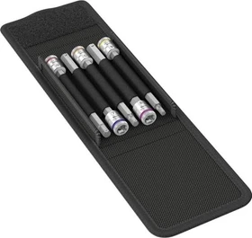 Wera 8740 A HF 1 Zyklop Innensechskant Steckschlüsselsatz inkl. Tasche, 5-tlg.